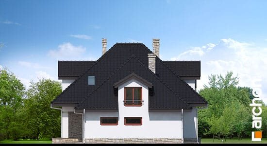 Проект дома Дом в чернушке (Г2) вер.2 - 5 С мансардным этажом дома в Украине