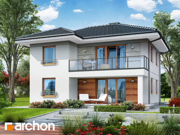 Проєкт будинку Вілла Луїза (Р2) - Двоповерхові дома в Україні