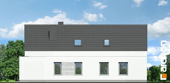 Проект дома Дом под сверками 3 вер. 2 - 4 С мансардным этажом дома в Украине