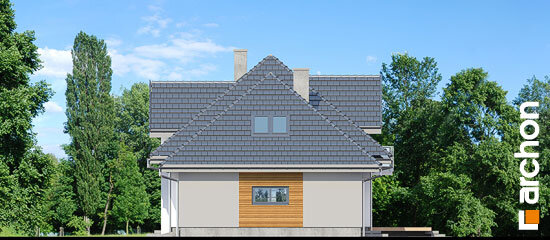 Проект дома Дом в сливах 4 (Г2) - 4 С мансардным этажом дома в Украине