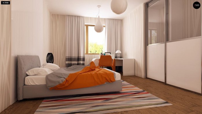 Проєкт будинку U93 - Одноповерхові дома в Україні