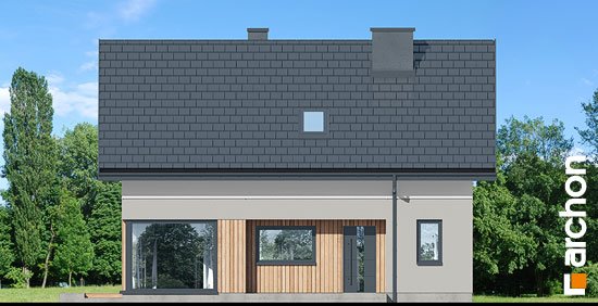 Проект дома Дом в вистерии 8 - 3 С мансардным этажом дома в Украине