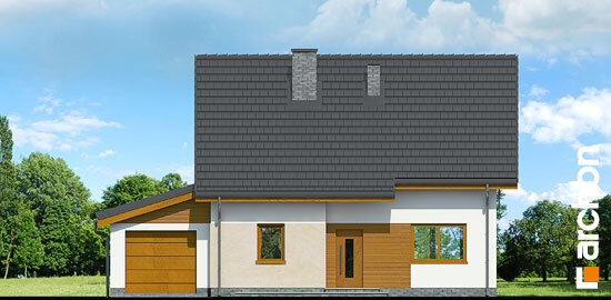 Проект дома Дом в хлорофитуме (ГТ) вер.2 - 3 С мансардным этажом дома в Украине