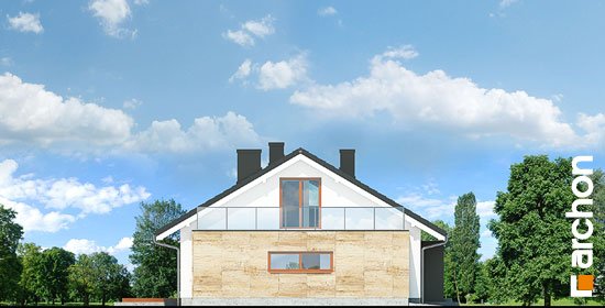 Проект дома Дом под красной рябиной 17 (НТ) - 4 С мансардным этажом дома в Украине