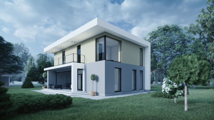 Проєкт будинку DBT 201 - Двоповерхові дома в Україні