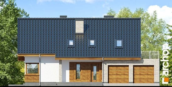Проект дома Дом в гейджее (Г2А) - 3 С мансардным этажом дома в Украине