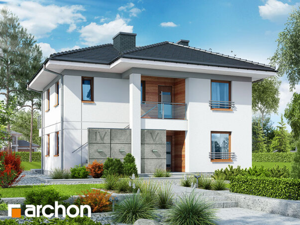 Проєкт будинку Вілла Луїза (Р2) - Двоповерхові дома в Україні