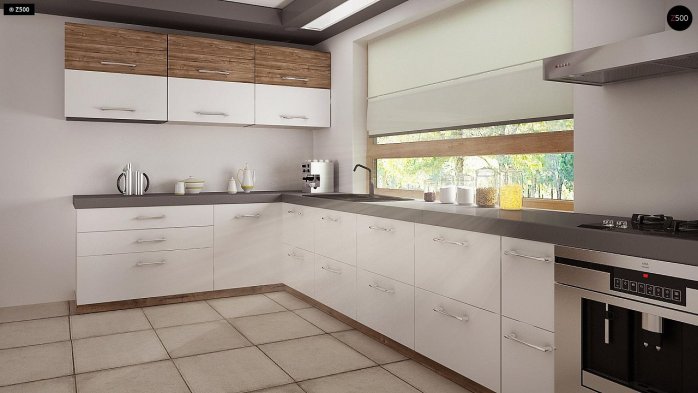 Проект дома U41 GP - 6 Одноэтажные дома в Украине