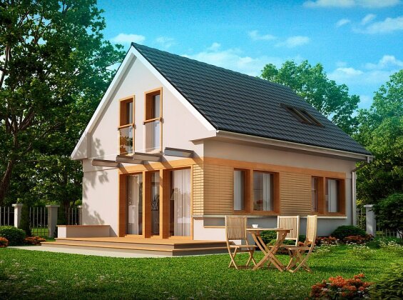 Проект будинку з мансардою z211 S