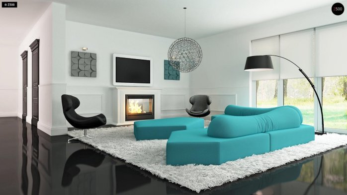 Проєкт будинку U26 - Одноповерхові дома в Україні