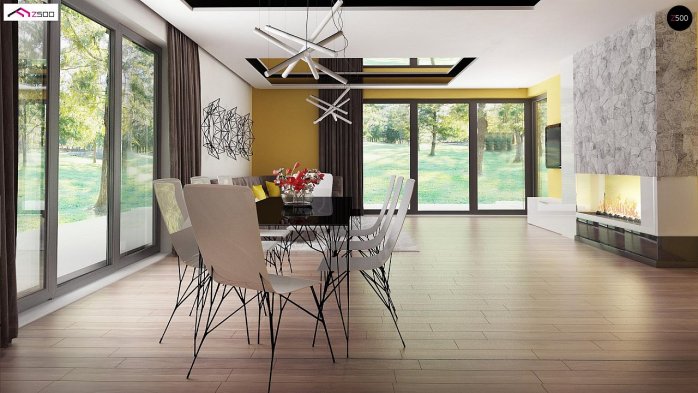 Проєкт будинку Ux139 - Двоповерхові дома в Україні