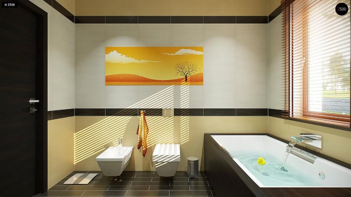 Проект дома Ux102 GP - 16 Одноэтажные дома в Украине