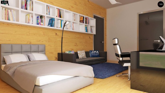 Проект дома Ux100 - 21 Одноэтажные дома в Украине