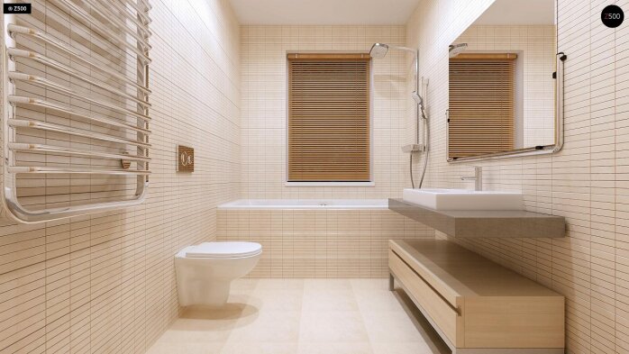 Проєкт будинку U191 - Одноповерхові дома в Україні