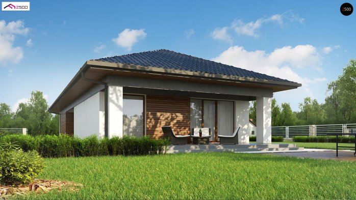 Проєкт будинку U363 - Одноповерхові дома в Україні
