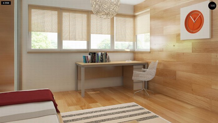 Проєкт будинку Ux114 - Двоповерхові дома в Україні