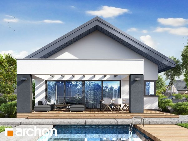 Проект дома Дом в пеперомиях 5 (Г2) - 1 Одноэтажные дома в Украине