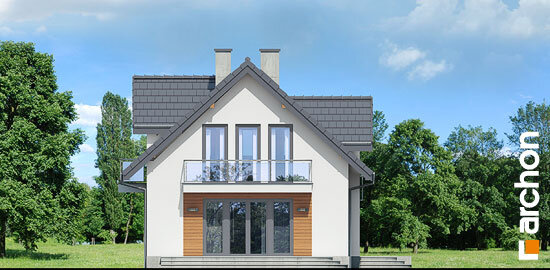 Проект дома Дом в солодках (Г) вер.2 - 5 С мансардным этажом дома в Украине