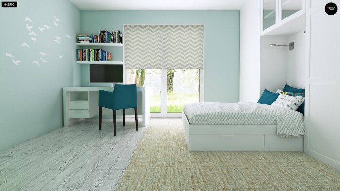 Проєкт будинку U196 - Одноповерхові дома в Україні