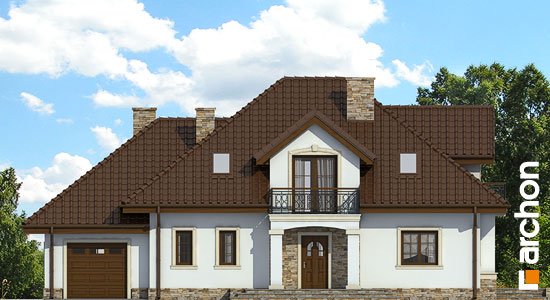 Проект дома Дом в каллах 3 вер.2 - 3 С мансардным этажом дома в Украине