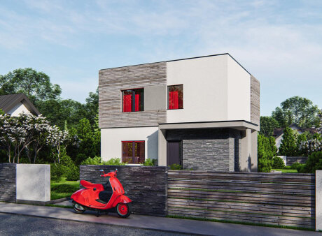 Проект дома Ux554 el