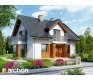 Проект дома Дом в рододендронах 6 (ВH) - 1 С мансардным этажом дома в Украине