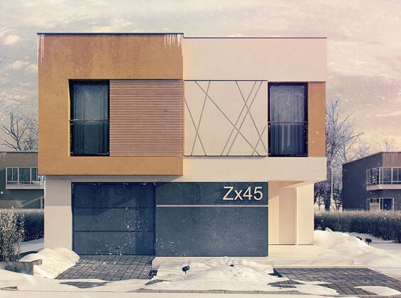 Проект дома Ux45