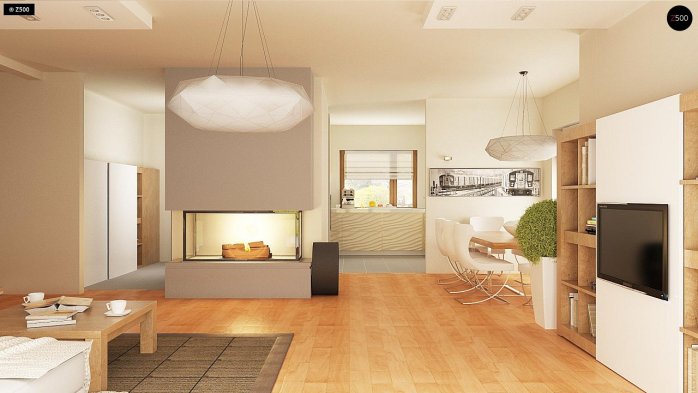 Проєкт будинку U270 - З мансардним поверхом дома в Україні