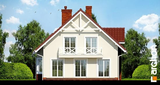Проект дома Дом в кувшинках вер.2 - 6 С мансардным этажом дома в Украине