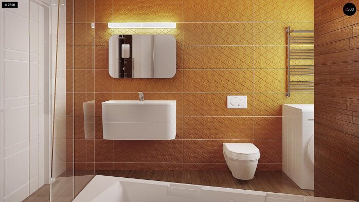 Проєкт будинку U72 - Одноповерхові дома в Україні