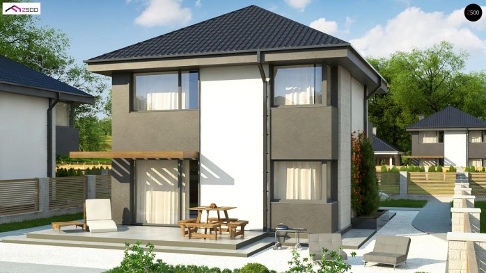 Проєкт будинку U276 - Двоповерхові дома в Україні