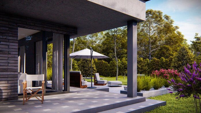 Проєкт будинку U551 - Двоповерхові дома в Україні