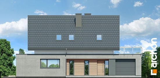 Проєкт будинку Будинок в мандевілі 2 - З мансардним поверхом дома в Україні