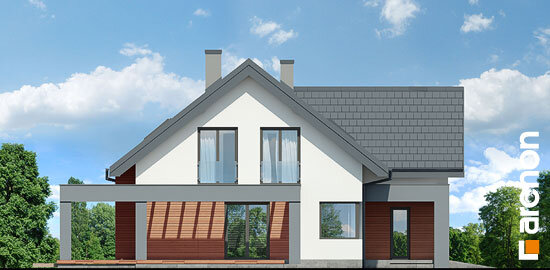 Проєкт будинку Будинок в альбіціях 2 (Г2) - З мансардним поверхом дома в Україні