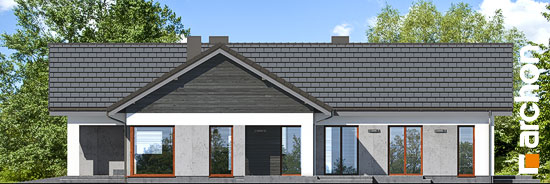 Проект дома Дом в видличках - 5 Одноэтажные дома в Украине
