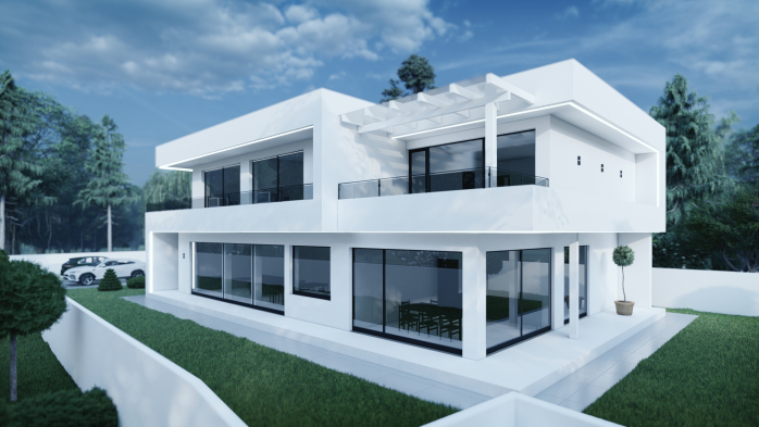 Проєкт будинку DBT 198 - Двоповерхові дома в Україні