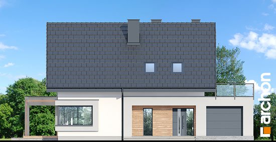 Проєкт будинку Будинок в ізопірумі 4 - З мансардним поверхом дома в Україні