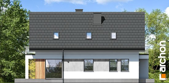 Проект дома Дом в сон-траве 6 - 4 С мансардным этажом дома в Украине