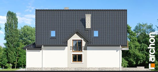 Проєкт будинку Будинок в очанці вep. 2 вер.2 - З мансардним поверхом дома в Україні