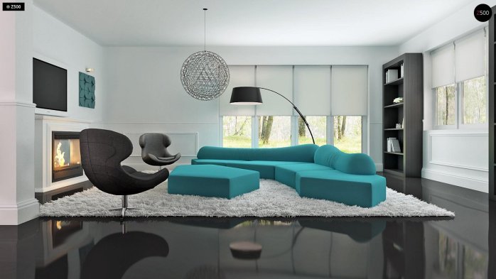 Проєкт будинку U26 - Одноповерхові дома в Україні