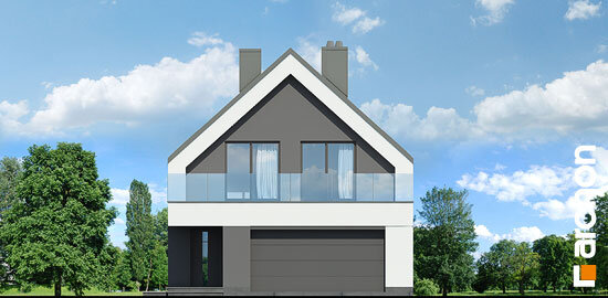 Проект дома Дом в очитках (Г2) - 3 С мансардным этажом дома в Украине