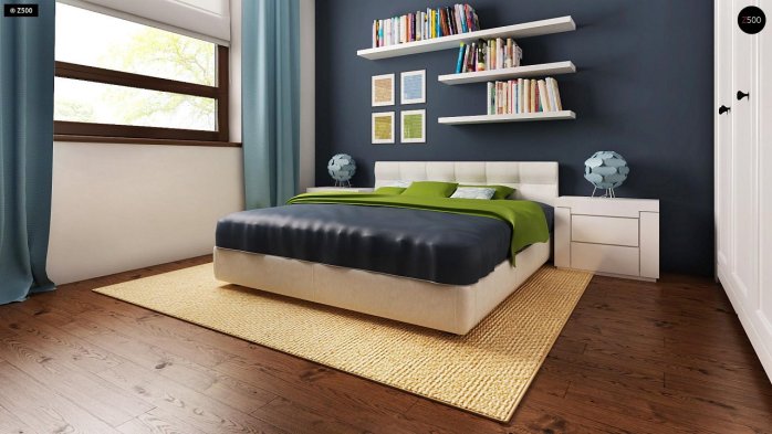 Проект дома U12 P GP - 10 С мансардным этажом дома в Украине