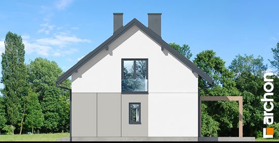 Проект дома Дом в вистерии 8 - 4 С мансардным этажом дома в Украине