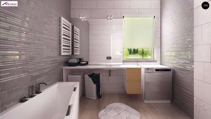 Проєкт будинку U349 - Одноповерхові дома в Україні