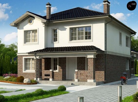 Проект дома Uu2 L bg pk