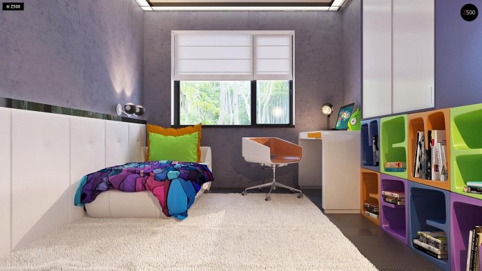 Проект дома U273 - 14 Одноэтажные дома в Украине