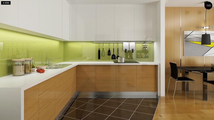 Проект дома U43 - 8 С мансардным этажом дома в Украине