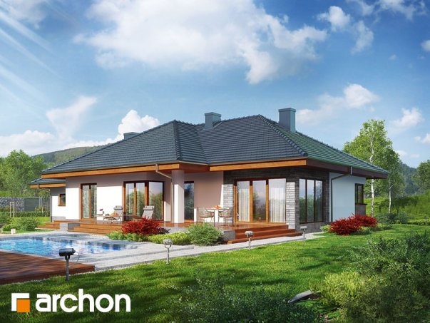 Проект дома Дом в альвах (Г2) - 1 Одноэтажные дома в Украине