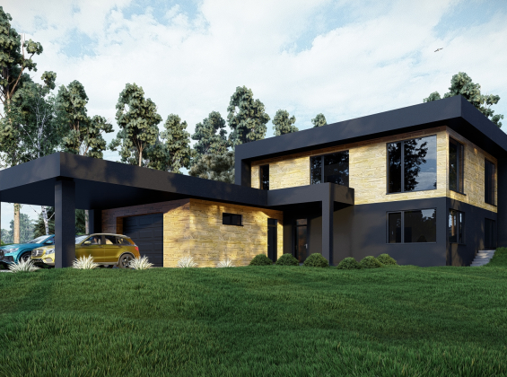 Проєкт будинку DBT 556