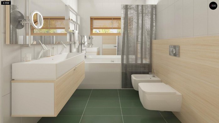 Проект дома Ux49 minus - 19 Одноэтажные дома в Украине